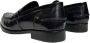 Marechiaro 1962 Blauwe leren mocassin rubberen zool Blue Heren - Thumbnail 4