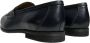 Marechiaro 1962 Blauwe leren mocassins antislipzool Blue Heren - Thumbnail 4