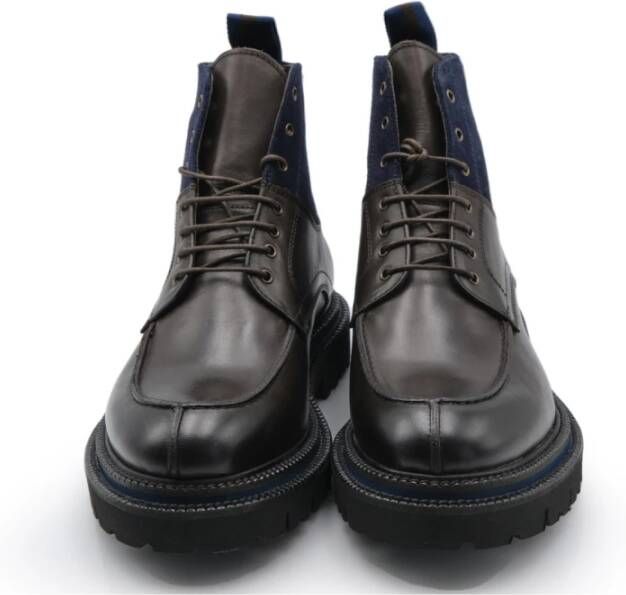 Marechiaro 1962 Blauwe Leren Suède Sneaker