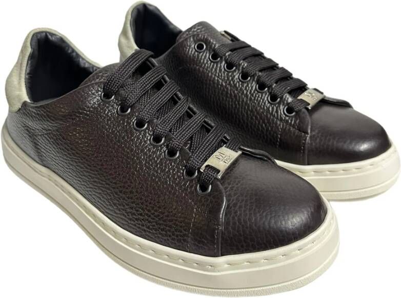 Marechiaro 1962 Bruine Suède Hak Sneaker Brown Heren