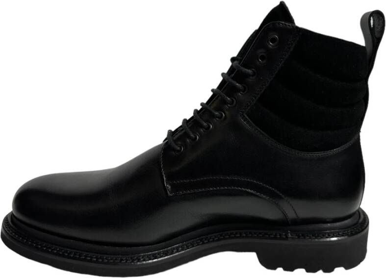 Marechiaro 1962 Klassieke Leren Enkellaarzen Black Heren
