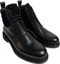 Marechiaro 1962 Klassieke Leren Enkellaarzen Black Heren - Thumbnail 3
