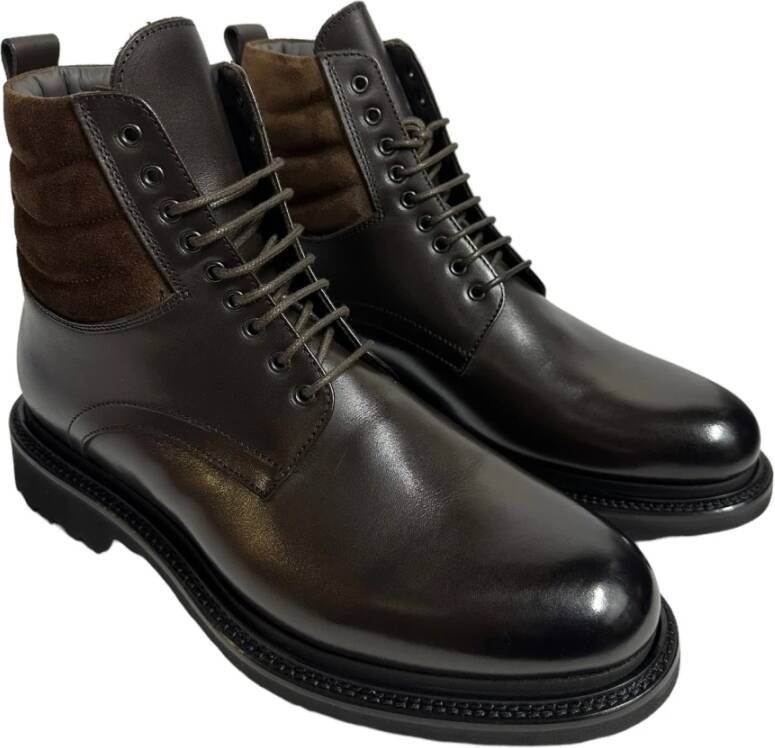 Marechiaro 1962 Klassieke Leren Enkellaarzen Brown Heren