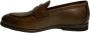Marechiaro 1962 Leren mocassin instappers Brown Heren - Thumbnail 2