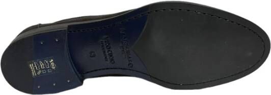 Marechiaro 1962 Suède Mocassin met Gouden Accessoire Brown Heren