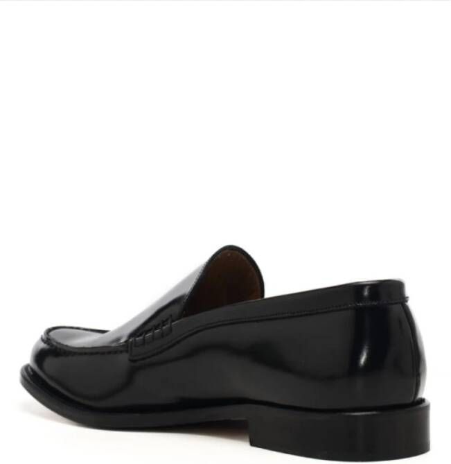 Marechiaro 1962 Zwarte Leren Mocassins Instap Schoenen