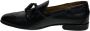 Marechiaro 1962 Zwarte leren mocassins met kwastjes Black Heren - Thumbnail 2