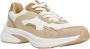Marella Glitter Color-Block Chunky Sneakers Beige Dames - Thumbnail 2