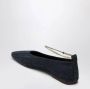 Maria Luca Blauwe Ballerina Platte Schoenen - Thumbnail 2