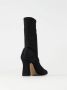 Maria Luca Gouden Cap Toe Glitter Enkellaarzen - Thumbnail 2
