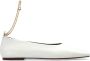 Maria Luca Leren balletflats 'Augusta' White Dames - Thumbnail 6