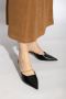 Maria Luca Leren muiltjes met hak Black Dames - Thumbnail 2