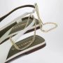 Maria Luca Witte Platte Slingback Schoenen - Thumbnail 2