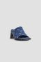 Marine Serre Maan Allover Print Denim Hakken Muiltjes Blue Dames - Thumbnail 3