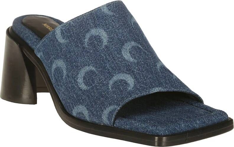 Marine Serre Shoes Blue Dames