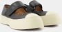 Marni Leren Mary Jane sneakers Wit - Thumbnail 13