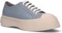 Marni Low-Top Sneakers Calf Leather Sneakers With Rounded Toe in meerkleurig - Thumbnail 3