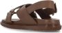 Marni Bruine platte sandalen voor vrouwen Bruin Dames - Thumbnail 7