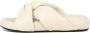 Marni Ivory twisted leather bubble sandal Beige Dames - Thumbnail 3