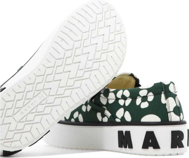 Marni Carhartt Slip-On Green Heren