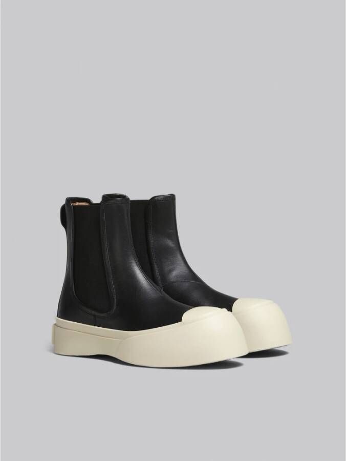Marni Chelsea Boots Pablo van Nappaleer Black Heren