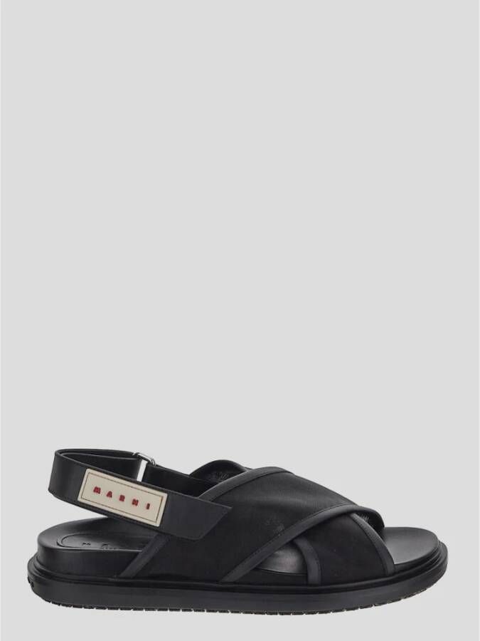 Marni Criss Cross Sandalen Black Dames