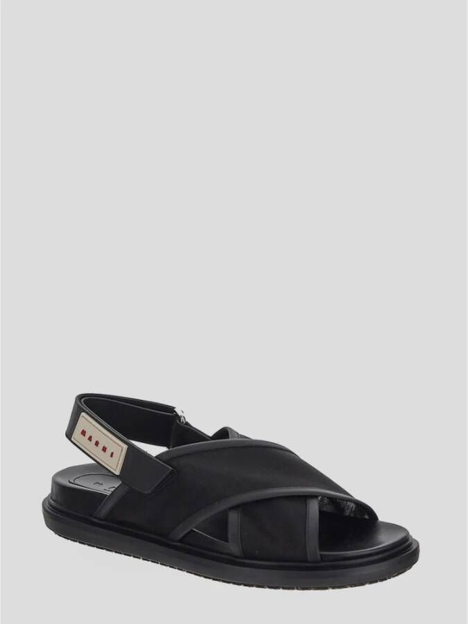 Marni Criss Cross Sandalen Black Dames