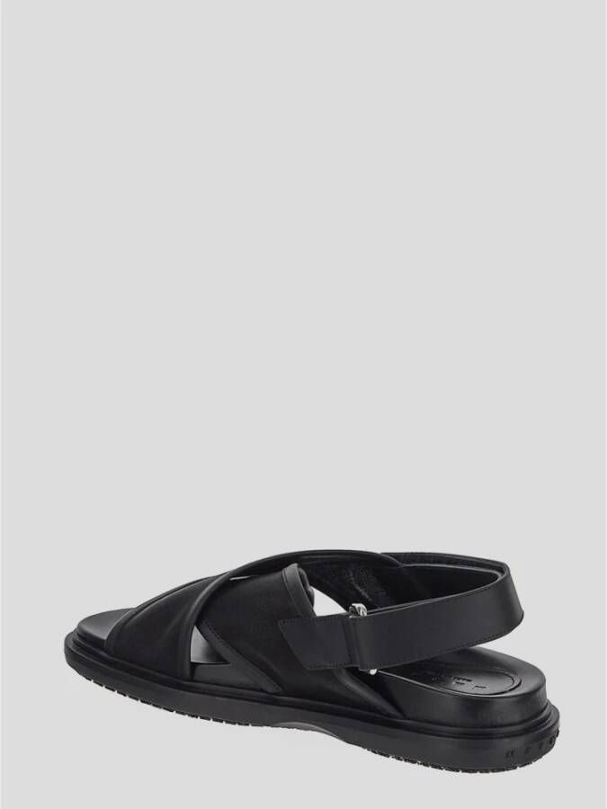 Marni Criss Cross Sandalen Black Dames