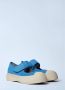 Marni Blauwe Katoenen Platform Sneakers met Band Blue Dames - Thumbnail 11
