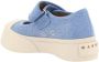 Marni Blauwe Katoenen Platform Sneakers met Band Blue Dames - Thumbnail 18