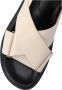 Marni Fussbet sandalen met gekruiste bandjes Beige - Thumbnail 13