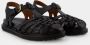 Marni Sandalen Black Leather Gladiator Sandals in zwart - Thumbnail 6