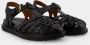 Marni Experimentele Leren Sandalen Black Dames - Thumbnail 6