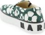 Marni Canvas Slip-On Sneakers met Bloemenmotief en Logo Multicolor Heren - Thumbnail 13