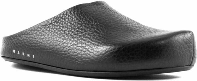 Marni Fussbett Sabot Shoes Zwart Heren