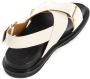 Marni Fussbet sandalen met gekruiste bandjes Beige - Thumbnail 4