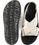Marni Fussbet sandalen met gekruiste bandjes Beige - Thumbnail 5