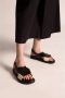Marni Fussbet sandalen met gekruiste bandjes Zwart - Thumbnail 11