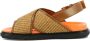 Marni Fussbett raffia sandalen Beige - Thumbnail 4
