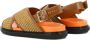 Marni Fussbett raffia sandalen Beige - Thumbnail 5