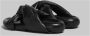 Marni Gedraaide leren bubble sandaal Black Dames - Thumbnail 3