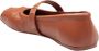 Marni Gestanste Boog Leren Mary Jane Schoenen Brown Dames - Thumbnail 5