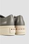 Marni Grijze Leren Veterschoenen Gray Dames - Thumbnail 5