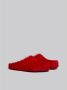 Marni Fussbett Sabot slippers met kalfshaar Rood - Thumbnail 3