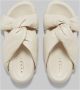 Marni Ivory twisted leather bubble sandal Beige Dames - Thumbnail 9