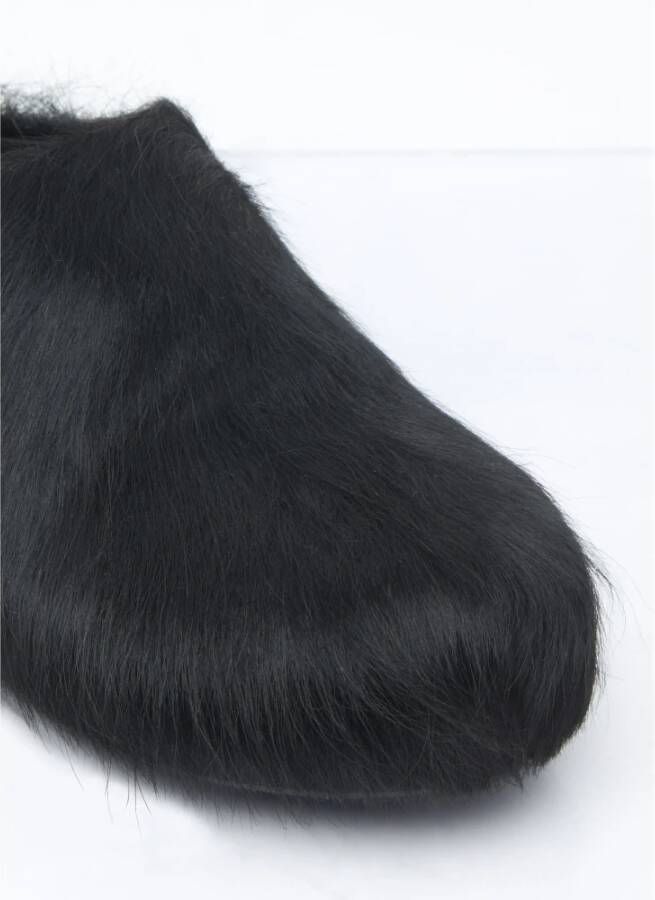 Marni Kalfshaar Fussbett Sabot Mules Black Dames