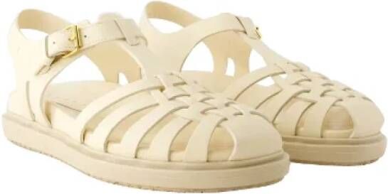Marni Leather sandals White Dames
