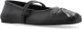 Marni Zwarte Leren Mary Jane Sneakers Black Dames - Thumbnail 9