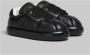 Marni Leren bigfoot 2.0 sneaker Black Heren - Thumbnail 3