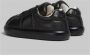 Marni Leren bigfoot 2.0 sneaker Black Heren - Thumbnail 4